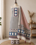 Ajrak Handblock suit